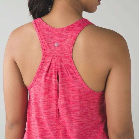 Lululemon Salute the Sun Singlet Raspberry Racerback Tank - Picture 2 of 9